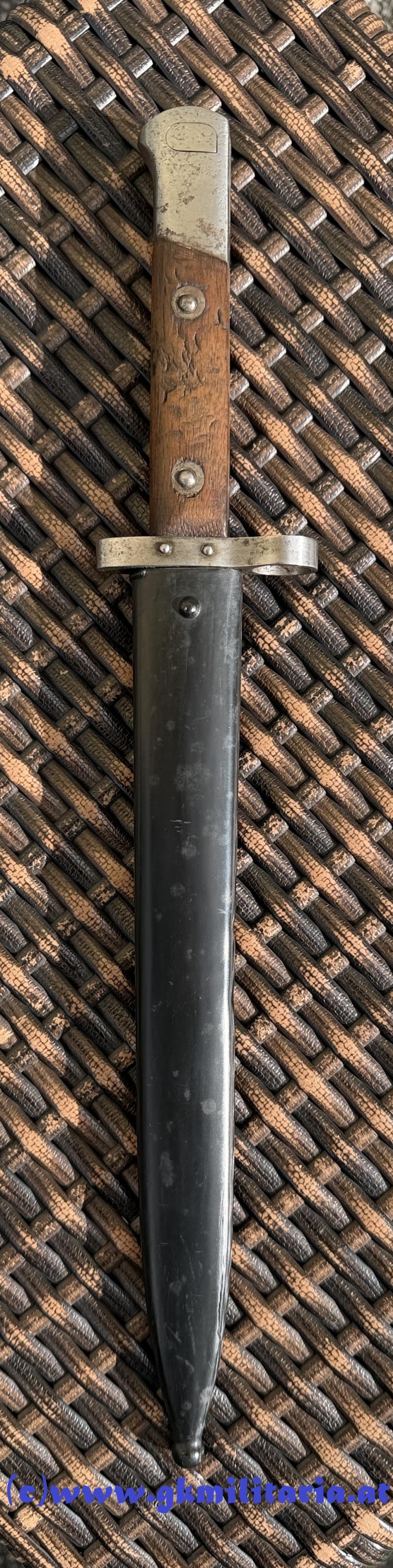 k.u.k. Bajonett M1890/95!! - Übergangstyp!!