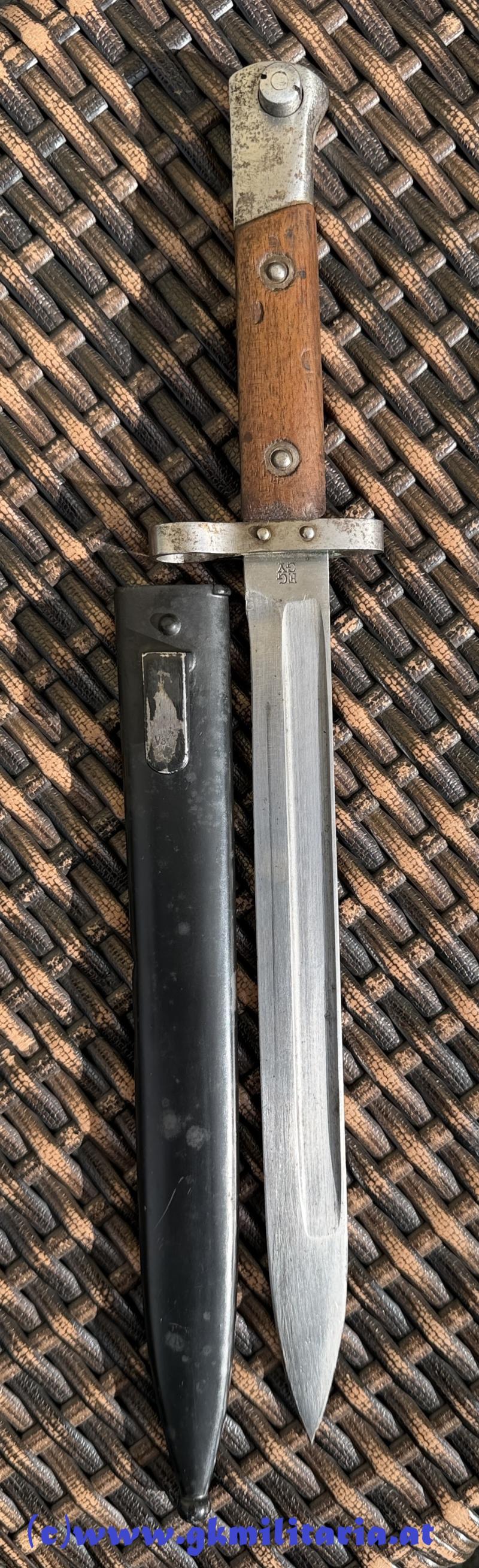 k.u.k. Bajonett M1890/95!! - Übergangstyp!!