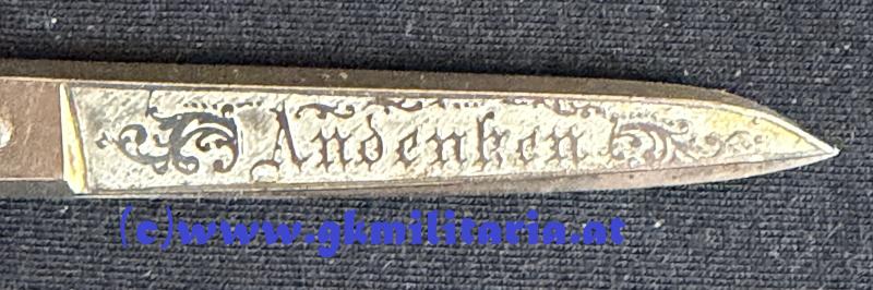 k.u.k. Schere Kaiser Franz Josef I. - 50 jähriges Regierungsjubiläum 1848-1898!!