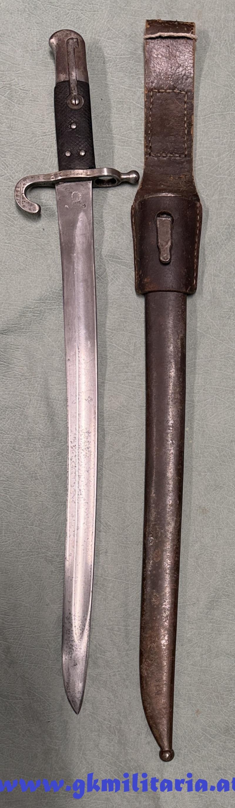 k.u.k. Österreichisches Säbelbajonett System Werndl M1867!!