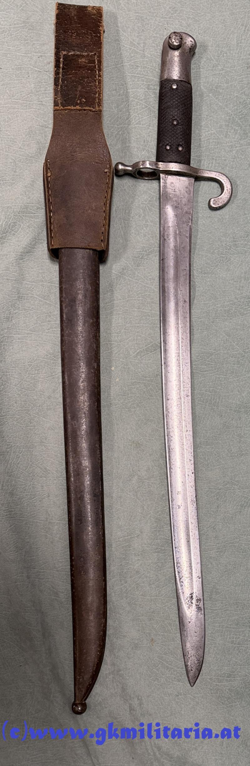k.u.k. Österreichisches Säbelbajonett System Werndl M1867!!