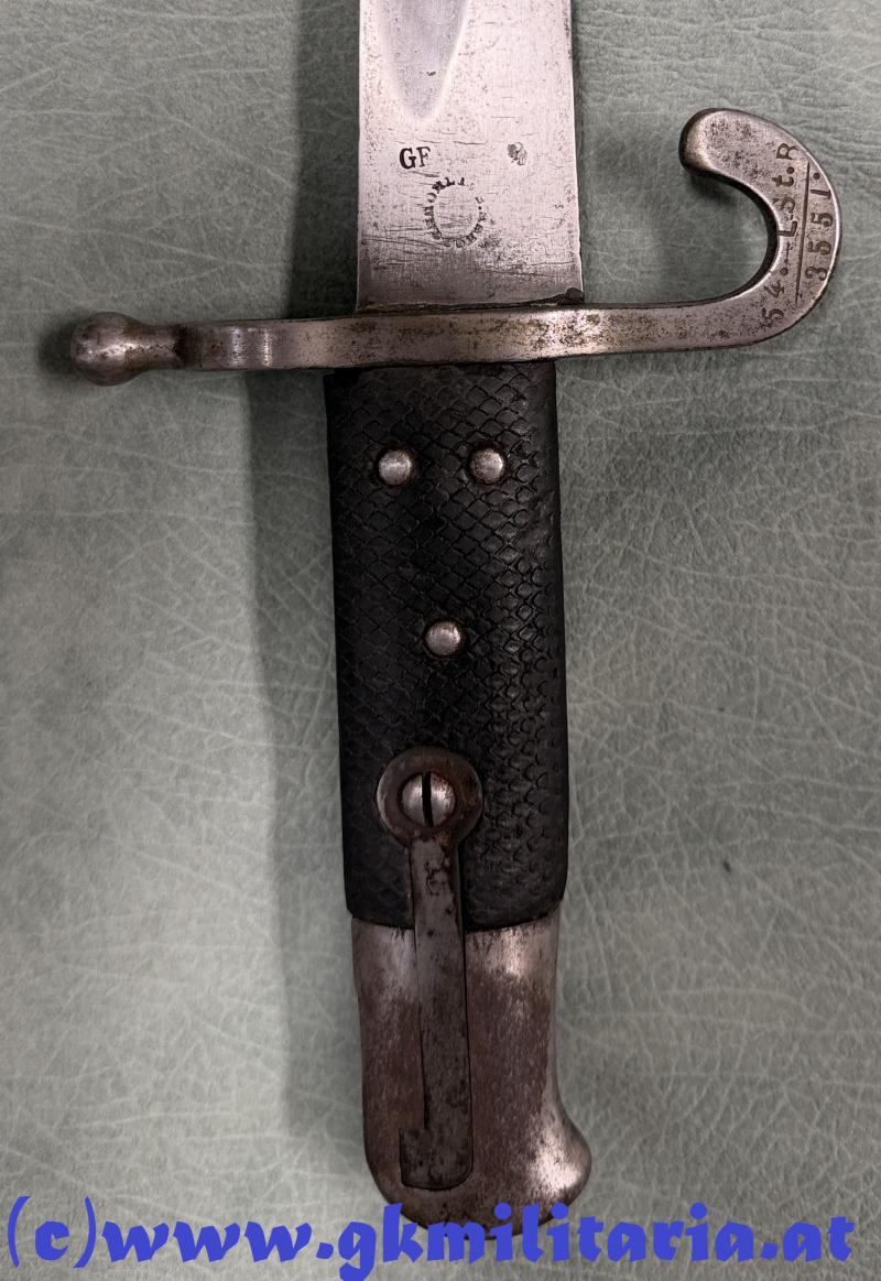 k.u.k. Österreichisches Säbelbajonett System Werndl M1867!!