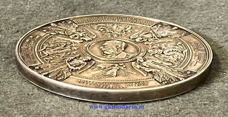 Medaille Erzherzog Maximilian Kaiser von Mexico - SILBER! - SEHR SELTEN!