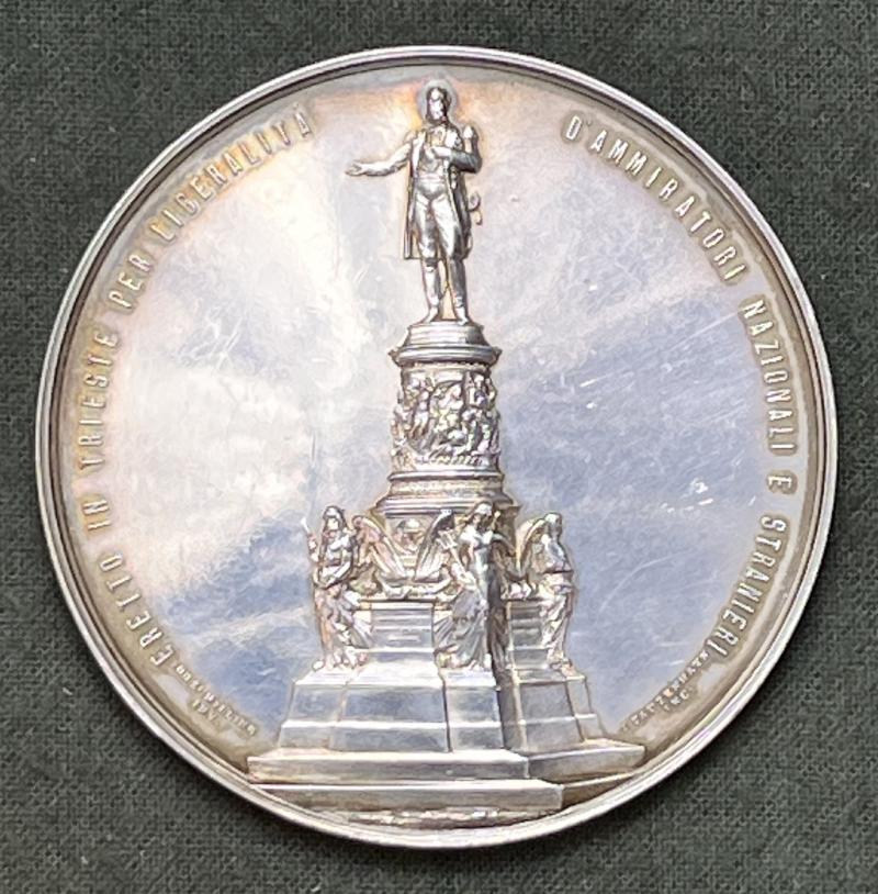 Medaille Erzherzog Maximilian Kaiser von Mexico - SILBER! - SEHR SELTEN!