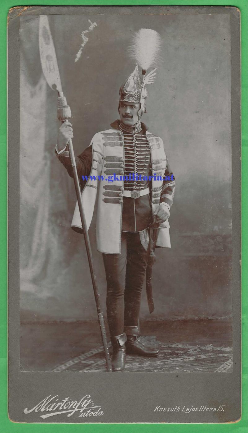 Portrait k.u.k. ungarische Kronwache - KAB-Foto - SELTEN!