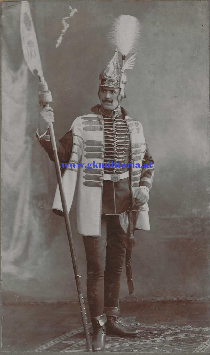 Portrait k.u.k. ungarische Kronwache - KAB-Foto - SELTEN!