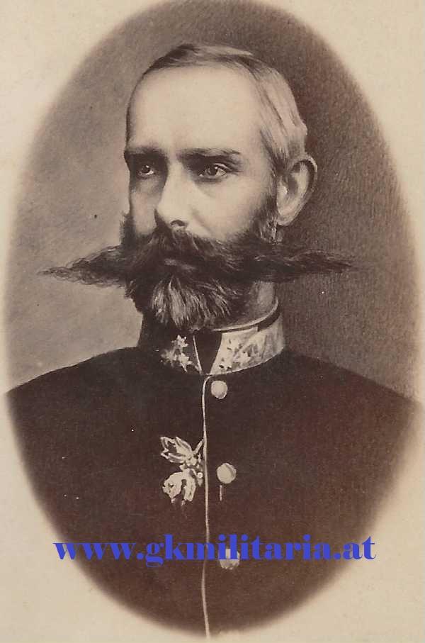 Portrait Erzherzog Rainer Goldenes Vlies CdV 1860!