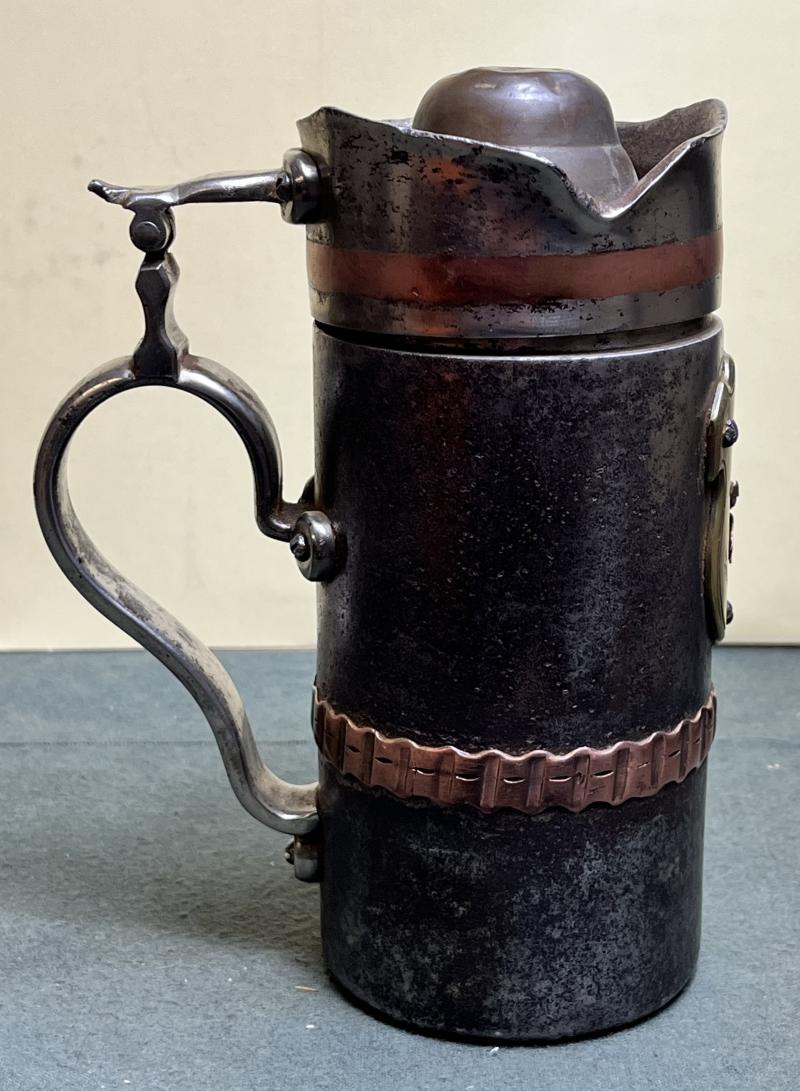 k.u.k. Biekrug - Frontfertigung I.WK - aus Granaten 1916!!