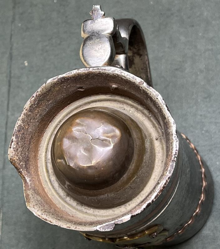 k.u.k. Biekrug - Frontfertigung I.WK - aus Granaten 1916!!