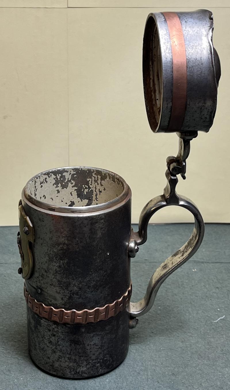 k.u.k. Biekrug - Frontfertigung I.WK - aus Granaten 1916!!