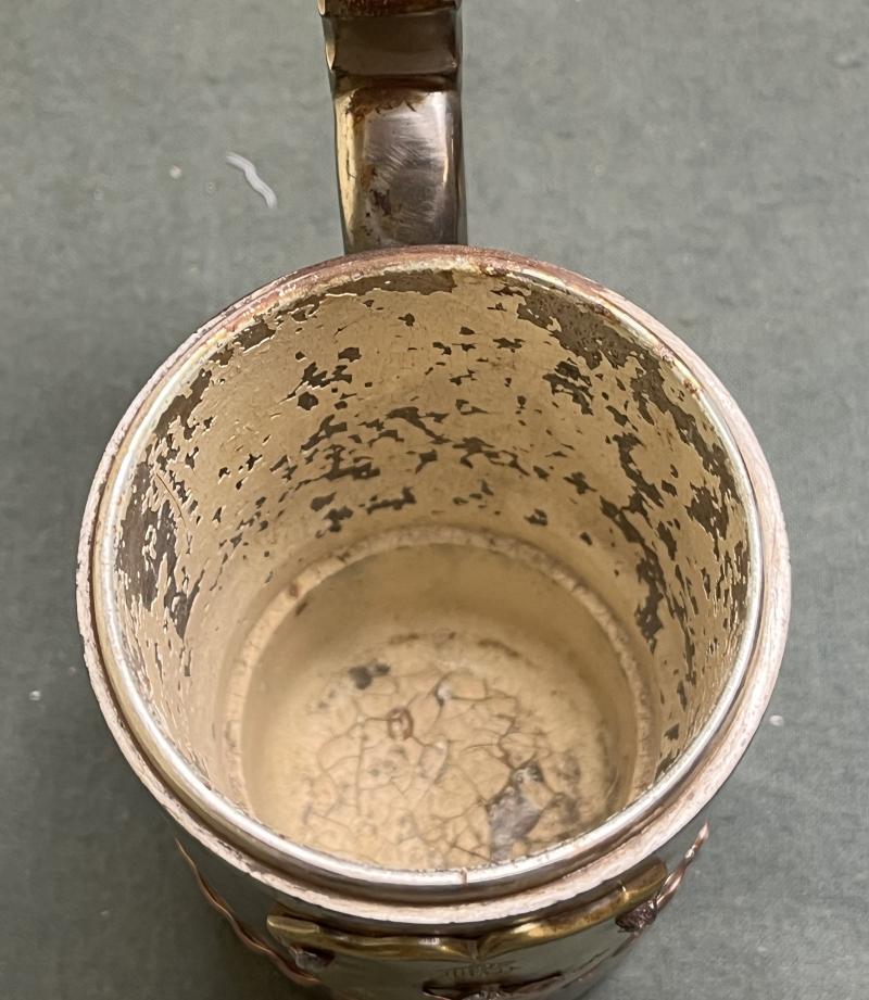 k.u.k. Biekrug - Frontfertigung I.WK - aus Granaten 1916!!