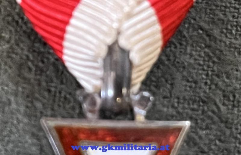 k.u.k. Militärverdienstkreuz III. Klasse KD mit Schwertern im Karton-Etui - Mayer, Wien - Selten!