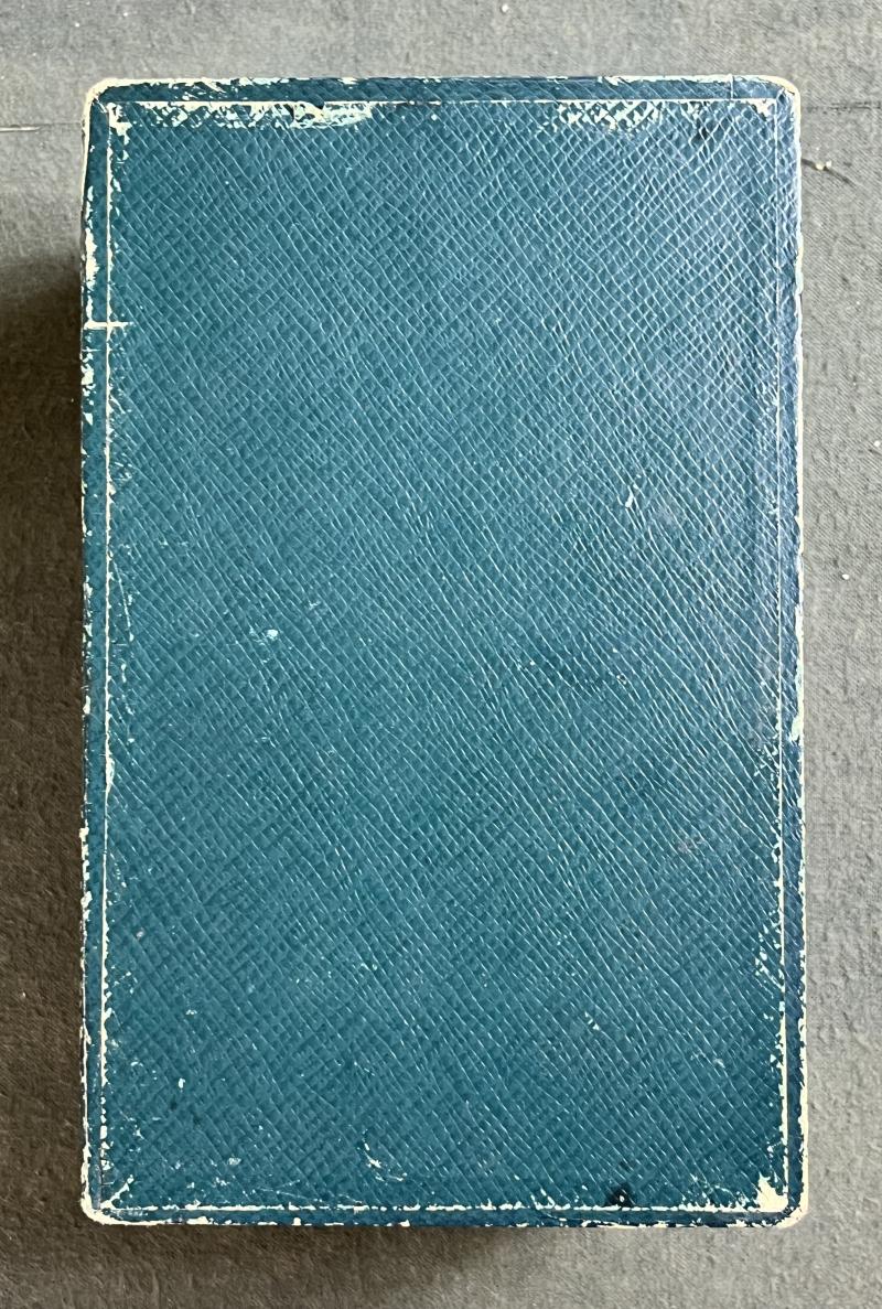 k.u.k. großer Kriegsbecher 1914/15 im Original-Etui - Variante mit Widmung Weihnachten 1915!