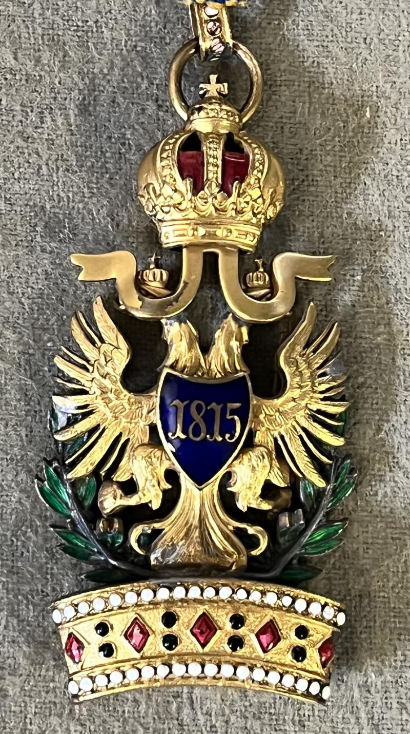 k.u.k. Orden der Eisernen Krone III. Klasse mit KD