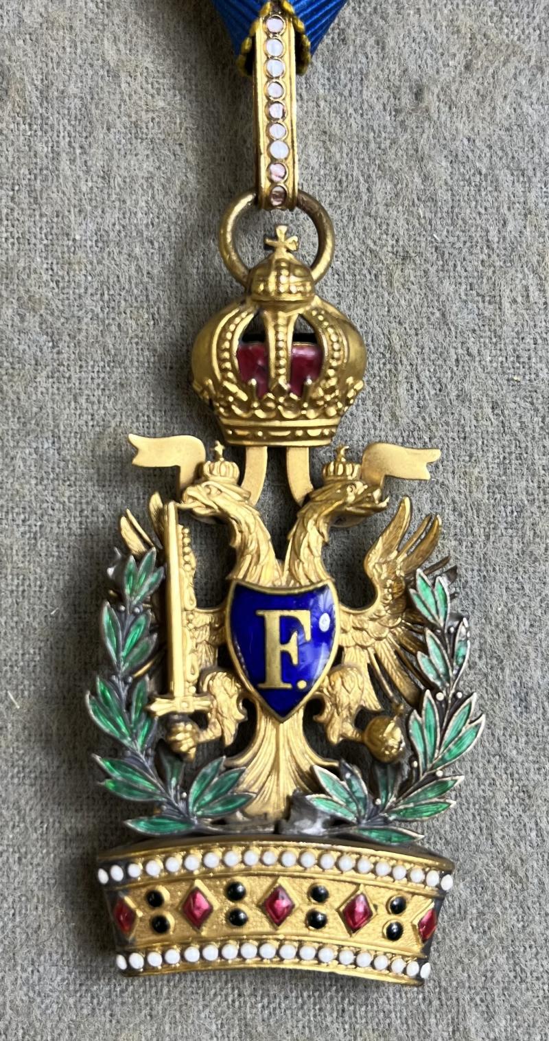 k.u.k. Orden der Eisernen Krone III. Klasse mit KD