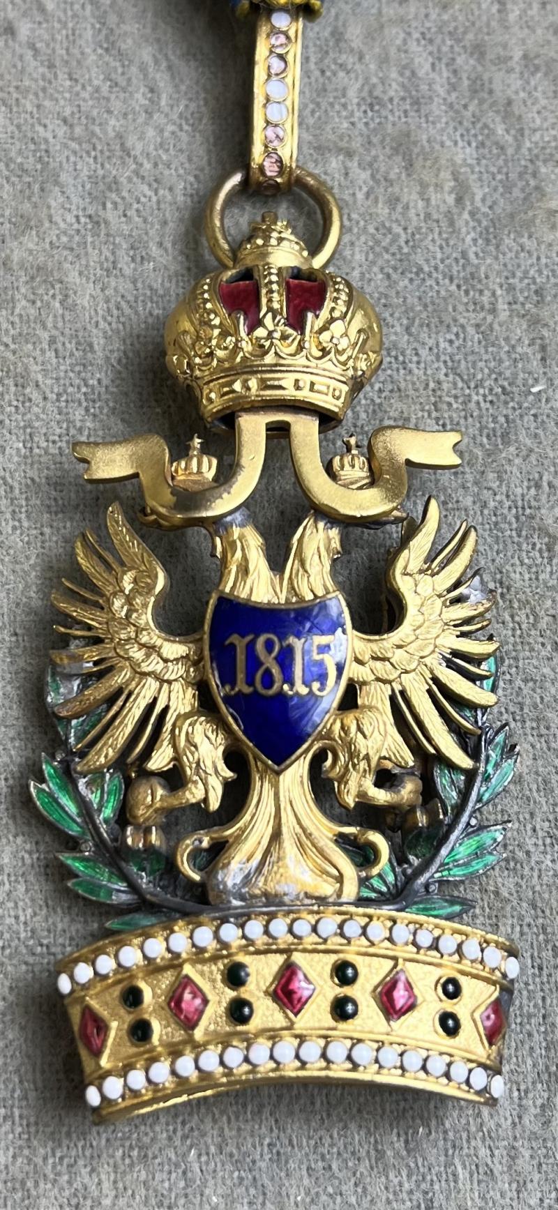 k.u.k. Orden der Eisernen Krone III. Klasse mit KD