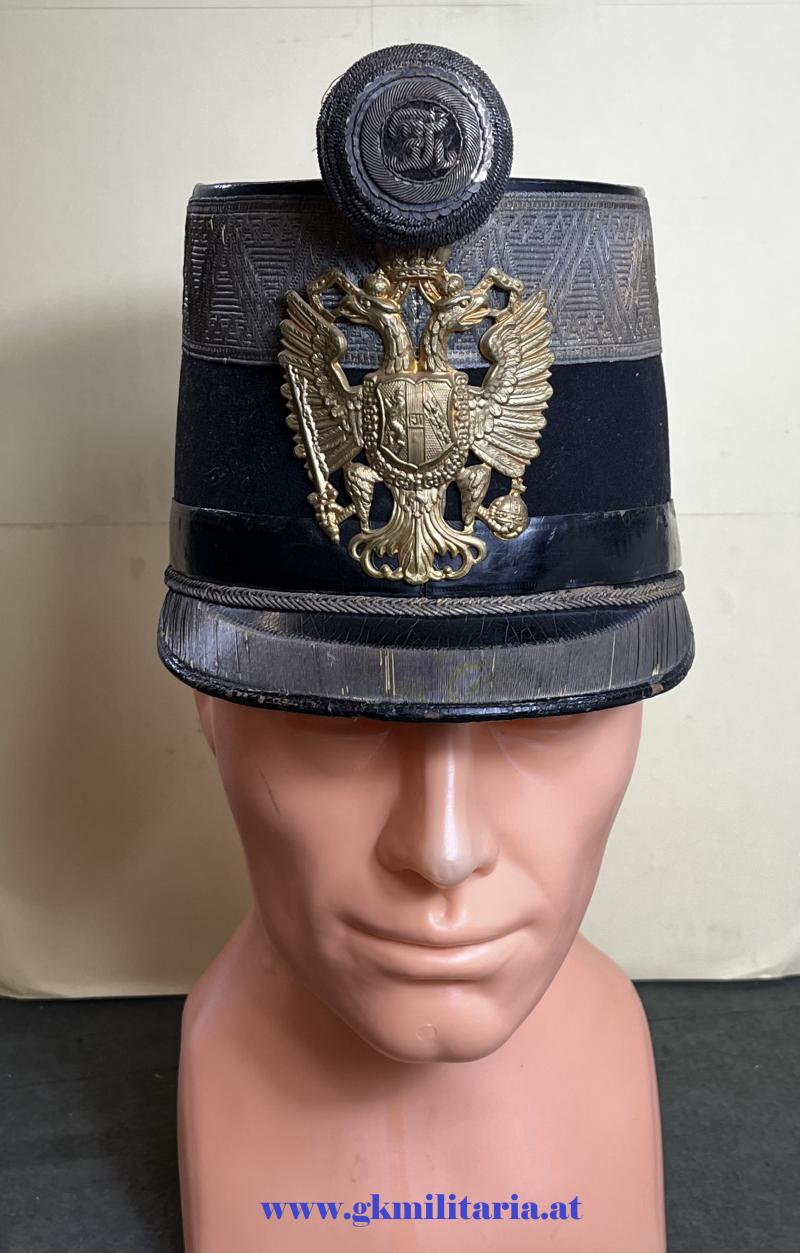 k.u.k. Infanterie-Tschako Subalternoffiziere - Brix!