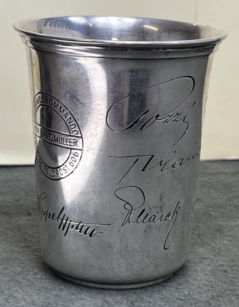 k.u.k. Silberbecher 10. Armee-Kommando