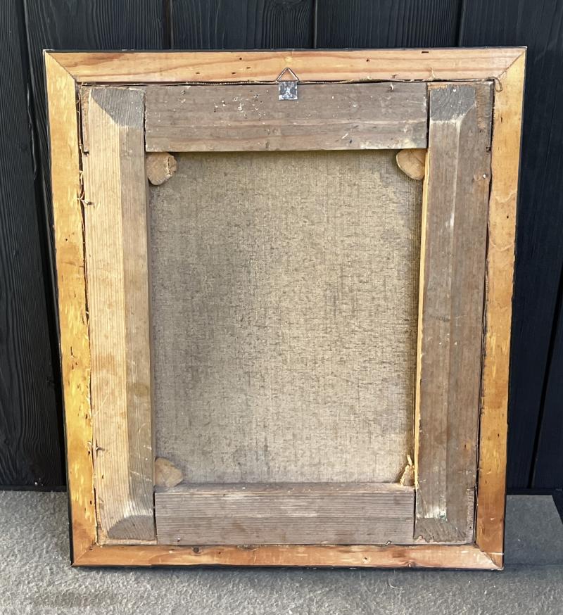 k.u.k. Ölbild Korporal der Pioniere - signiert 1887!