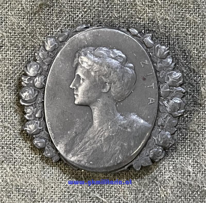 k.u.k. Kappenabzeichen Kaiserin Zita