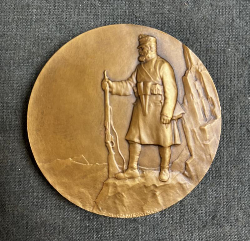 Medaille k.k. Landesverteidigungskmdt. von TIROL G.d.C. Viktor Dankl !!