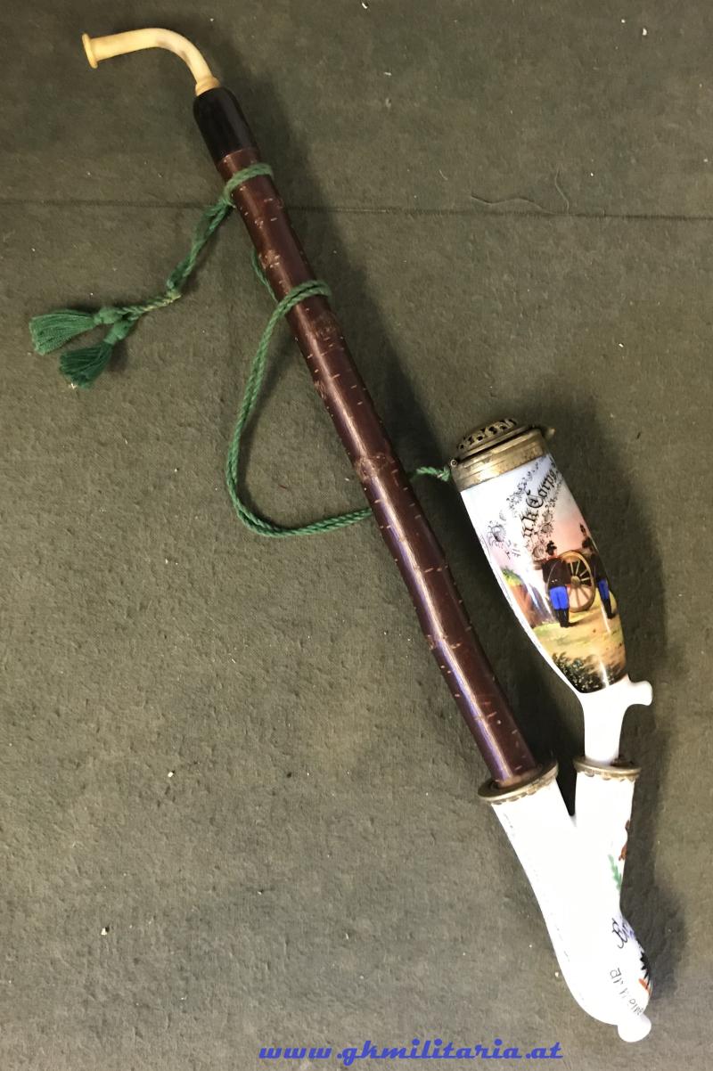 Reservistenpfeife k.u.k. Corps Artillerie Regiment Freiherr von Weigl Nr.2 - 1897!!