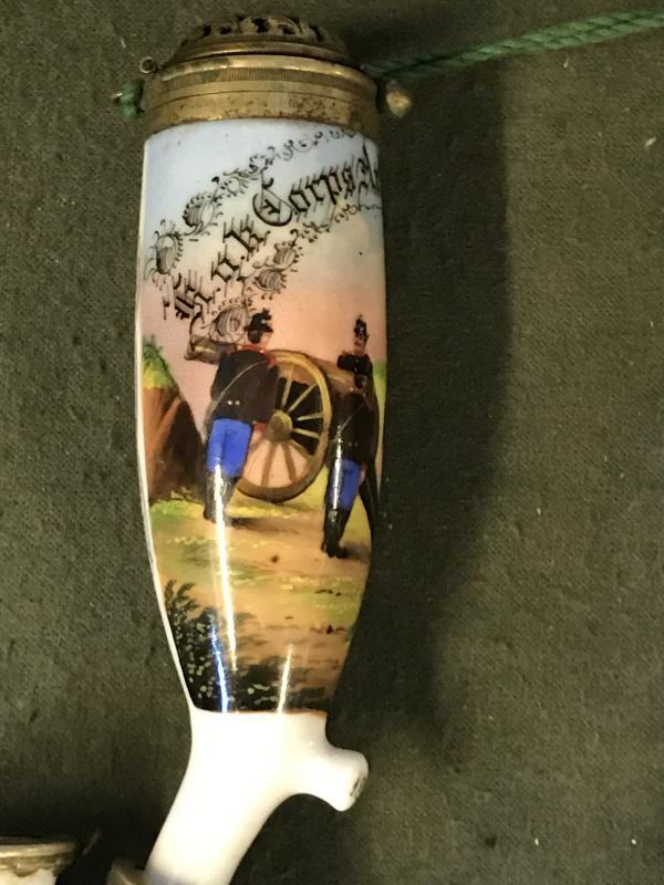 Reservistenpfeife k.u.k. Corps Artillerie Regiment Freiherr von Weigl Nr.2 - 1897!!