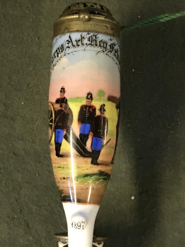 Reservistenpfeife k.u.k. Corps Artillerie Regiment Freiherr von Weigl Nr.2 - 1897!!