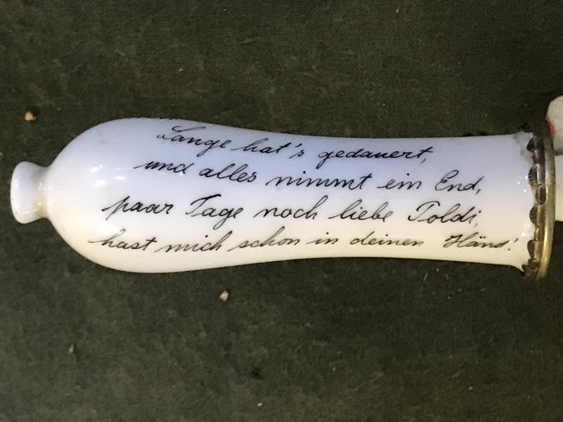 Reservistenpfeife k.u.k. Corps Artillerie Regiment Freiherr von Weigl Nr.2 - 1897!!