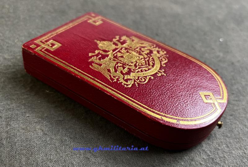 k.u.k. Bronzene Militärverdienstmedaille im Etui - MINT!!