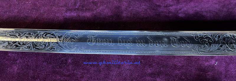 k.u.k. Infanterie Ausmusterungssäbel M.1861 -