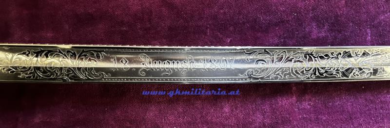 k.u.k. Infanterie Ausmusterungssäbel M.1861 -