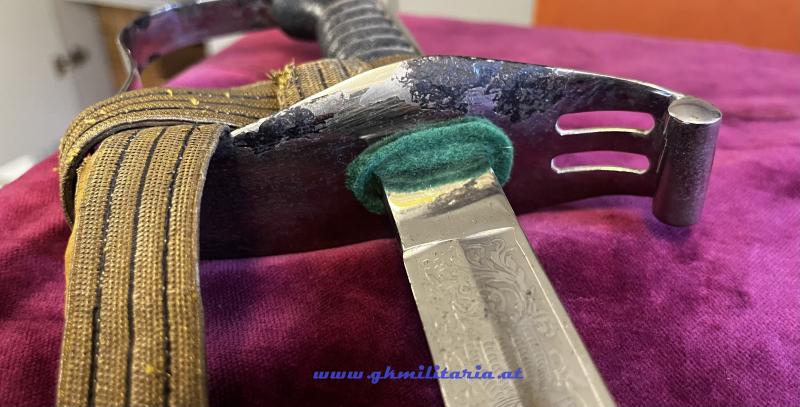 k.u.k. Infanterie Ausmusterungssäbel M.1861 -