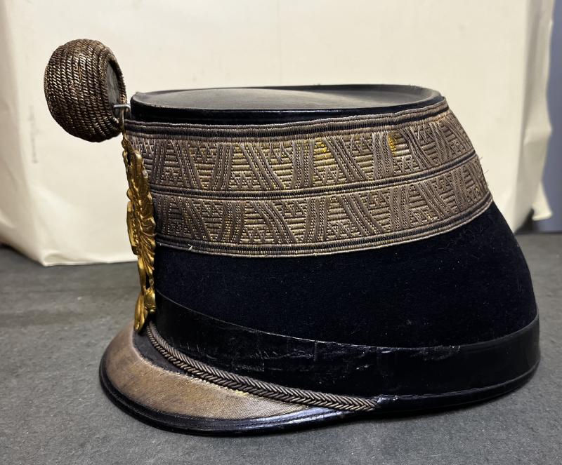 k.u.k. Tschako - Infanterie - Hauptmann! - ZIMBLER, WIEN!