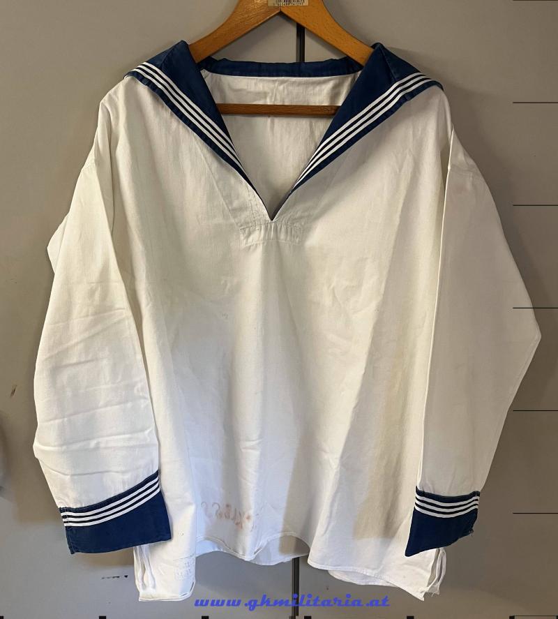 k.u.k. Kriegsmarine - Hemd für Matrose 2. Klasse Kress! - M.B.A. 1907!