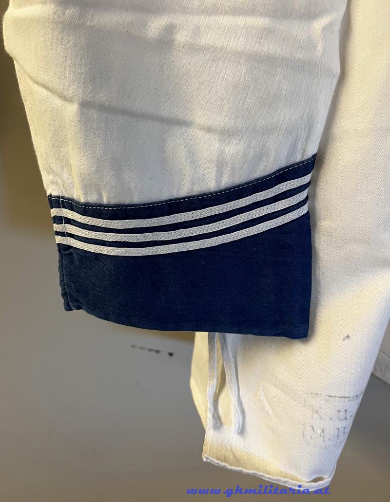 k.u.k. Kriegsmarine - Hemd für Matrose 2. Klasse Kress! - M.B.A. 1907!