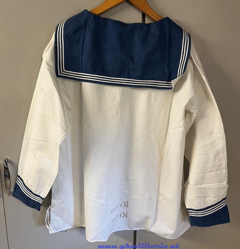 k.u.k. Kriegsmarine - Hemd für Matrose 2. Klasse Kress! - M.B.A. 1907!