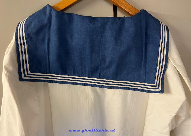 k.u.k. Kriegsmarine - Hemd für Matrose 2. Klasse Kress! - M.B.A. 1907!