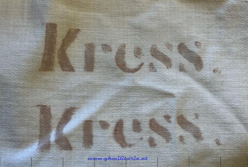 k.u.k. Kriegsmarine - Hemd für Matrose 2. Klasse Kress! - M.B.A. 1907!