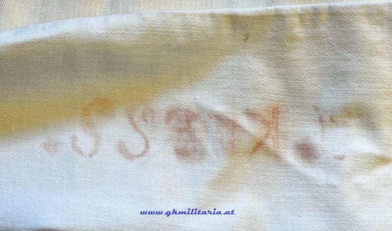 k.u.k. Kriegsmarine - Hemd für Matrose 2. Klasse Kress! - M.B.A. 1907!
