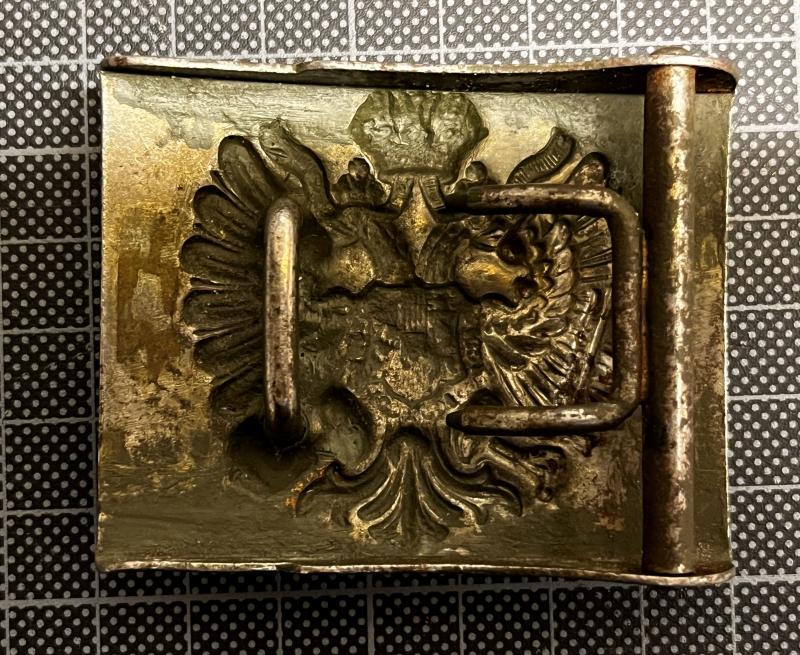 k.u.k. Koppelschloss Mannschaft - VARIANTE - Eisen Feldgrau!