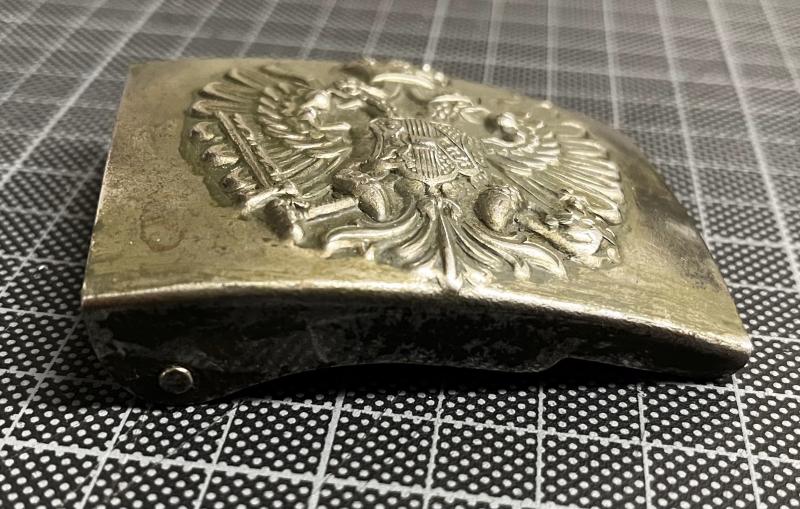 k.u.k. Koppelschloss Mannschaft - VARIANTE - Eisen Feldgrau!