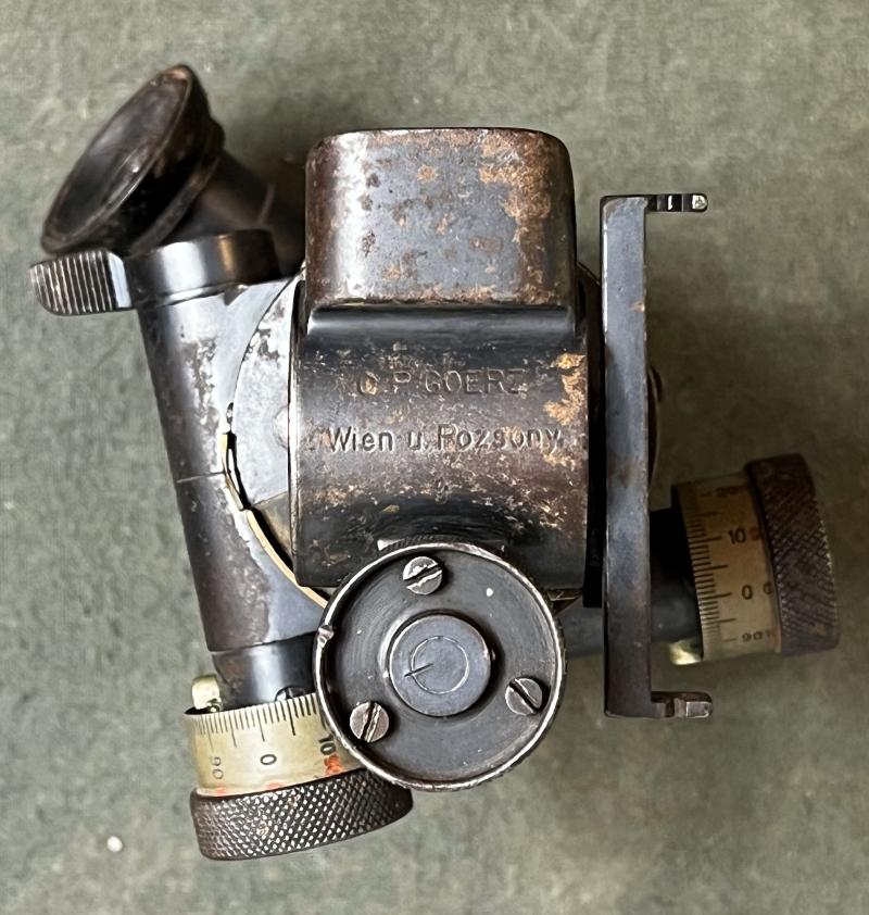 k.u.k. Richtgerät M15 Gebirgskanone - Optik - Visier!!