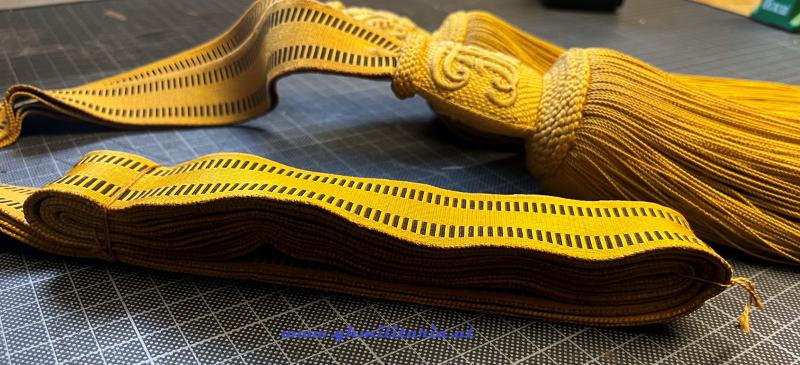 k.u.k. Feldbinde für Offiziere !