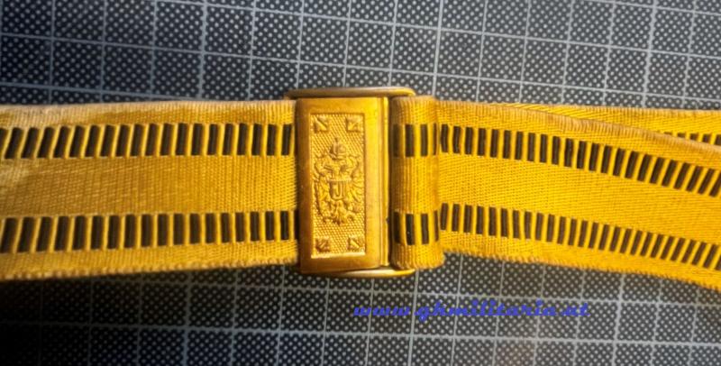 k.u.k. Feldbinde für Offiziere !