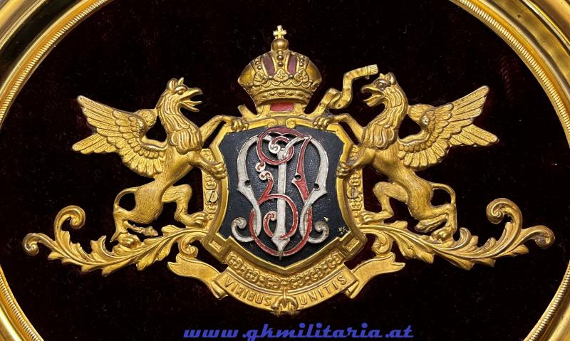 k.u.k. Kaiserliches Wappen für k.k. Hoflieferanten J.M. !!