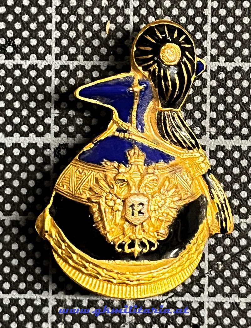 k.u.k. Kappenazeichen - k.k. Ulanenregiment Nr. 12 !!
