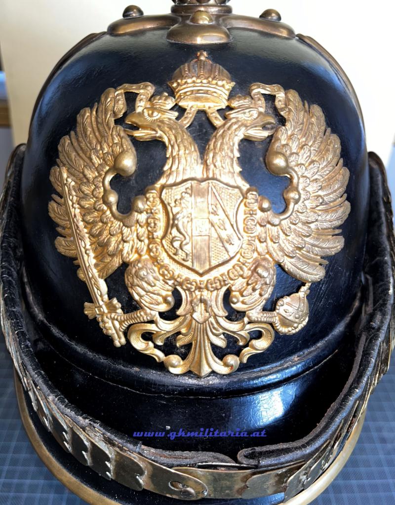k.u.k. Gendarmerie-Helm Mannschaft M1899!