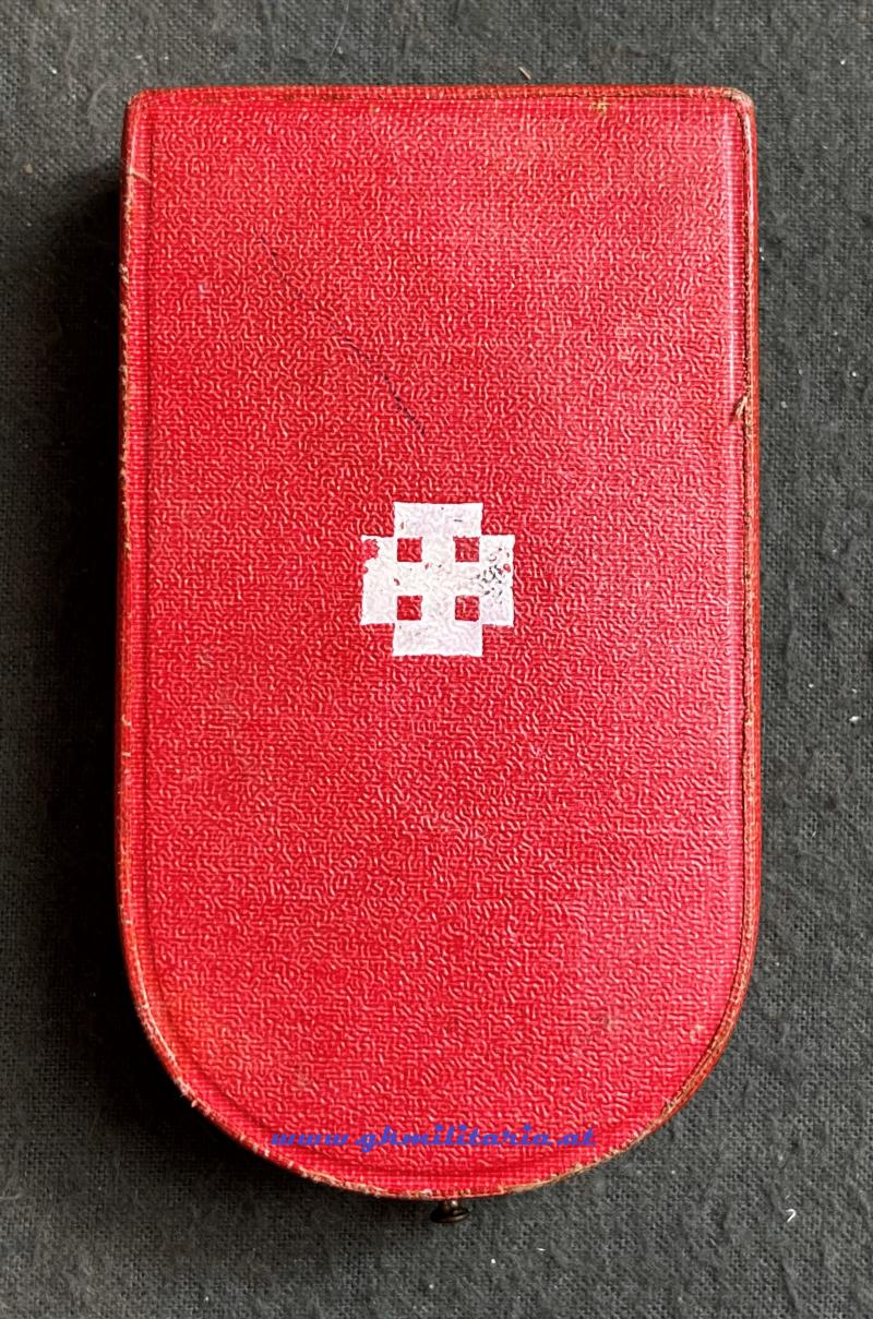 Bundesstaat - Österreichisches Silbernes Verdienstzeichen im Original Etui!