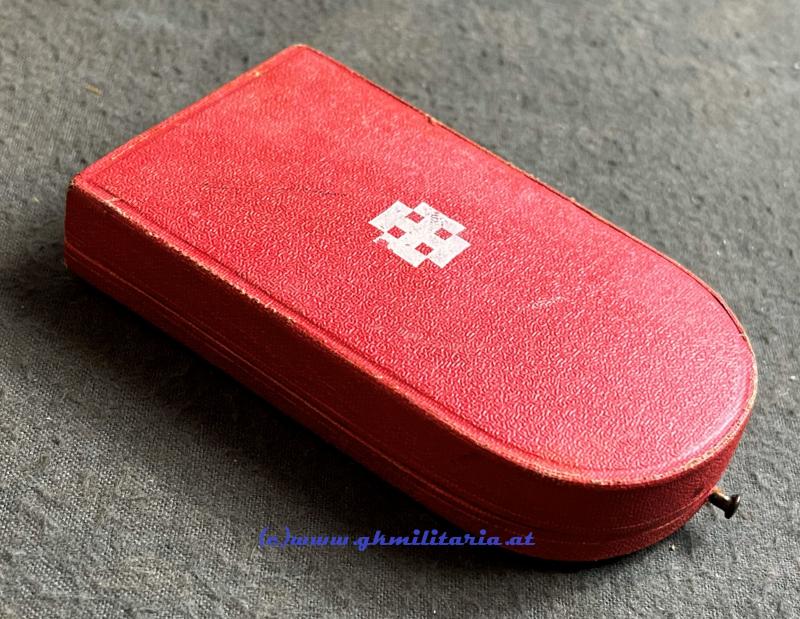 Bundesstaat - Österreichisches Silbernes Verdienstzeichen im Original Etui!